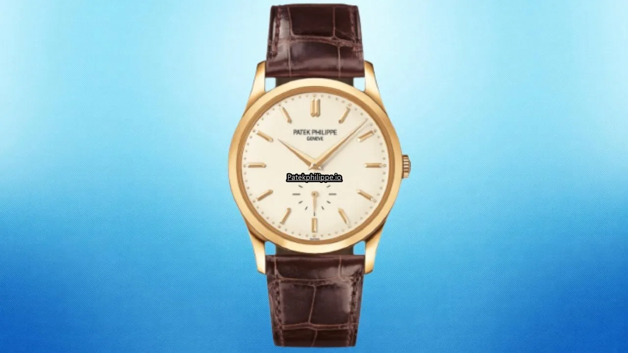 Patek Philippe Calatrava 5196j-001 37MM Yellow Gold Case Manual Winding