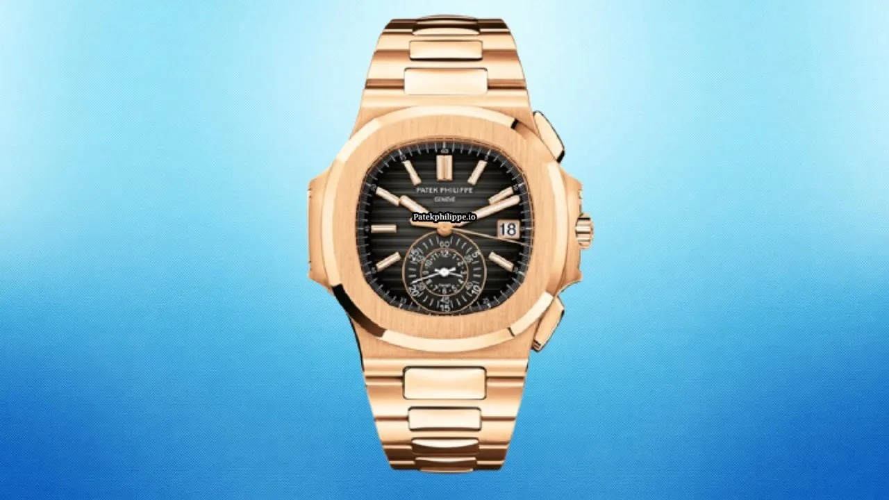 Patek Philippe Nautilus 5980/1r-001 40.5MM Rose Gold Case Automatic