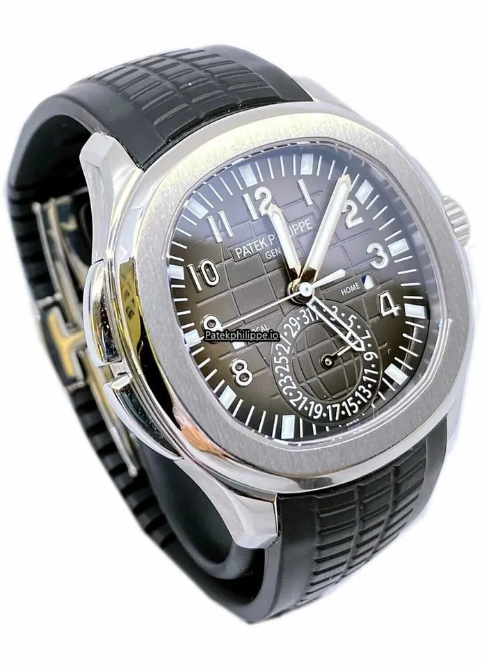 Alternative view of Patek Philippe Aquanaut 5164a-001 40.8MM Steel Case Automatic