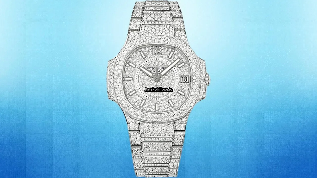 Patek Philippe Nautilus 7021/1g-001 33.6MM White Gold Case Automatic