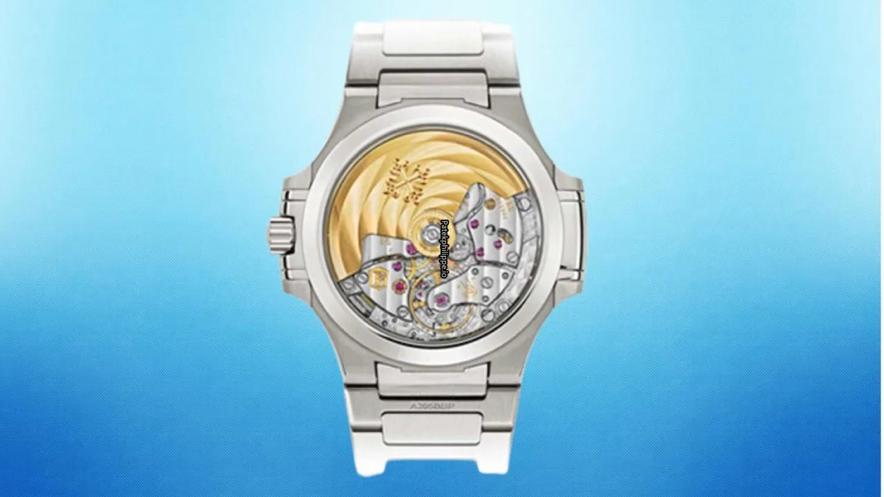 Alternative view of Patek Philippe Nautilus 7021/1g-001 33.6MM White Gold Case Automatic