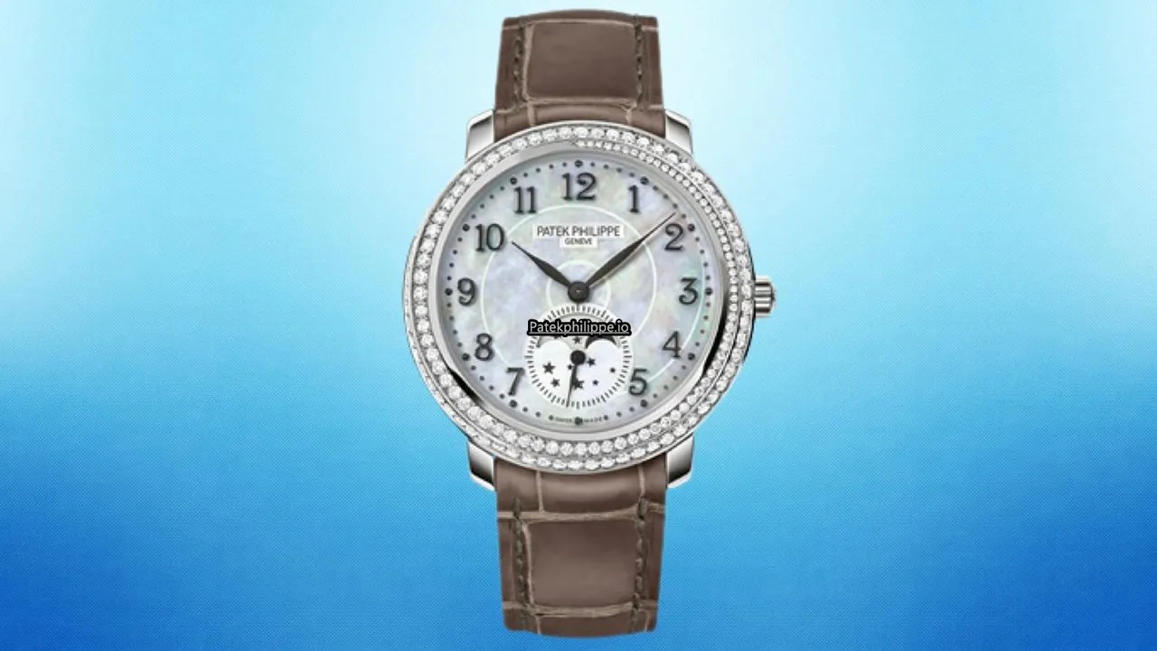 Patek Philippe Complications 4968g-010 33MM White Gold Case Manual Winding