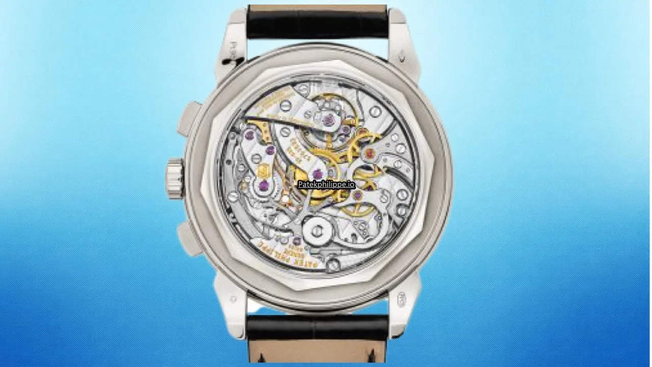Alternative view of Patek Philippe 5271p-001 41MM Platinum Case Manual Winding
