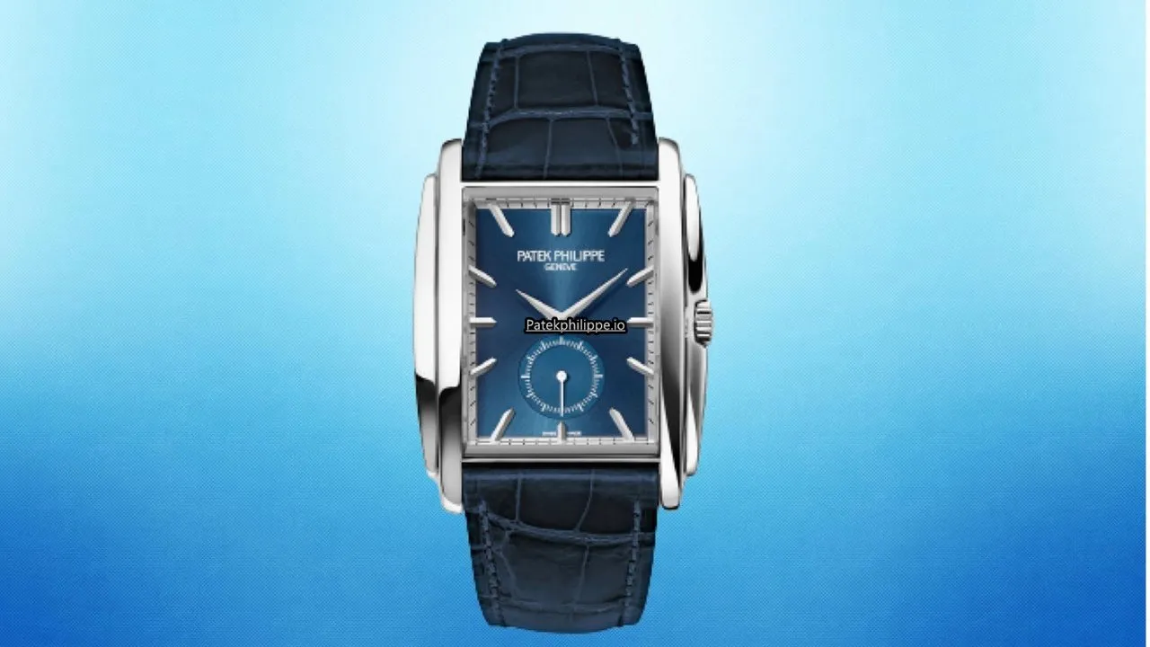 Patek Philippe Gondolo 5124g-011 33.4x43MM White Gold Case Manual Winding