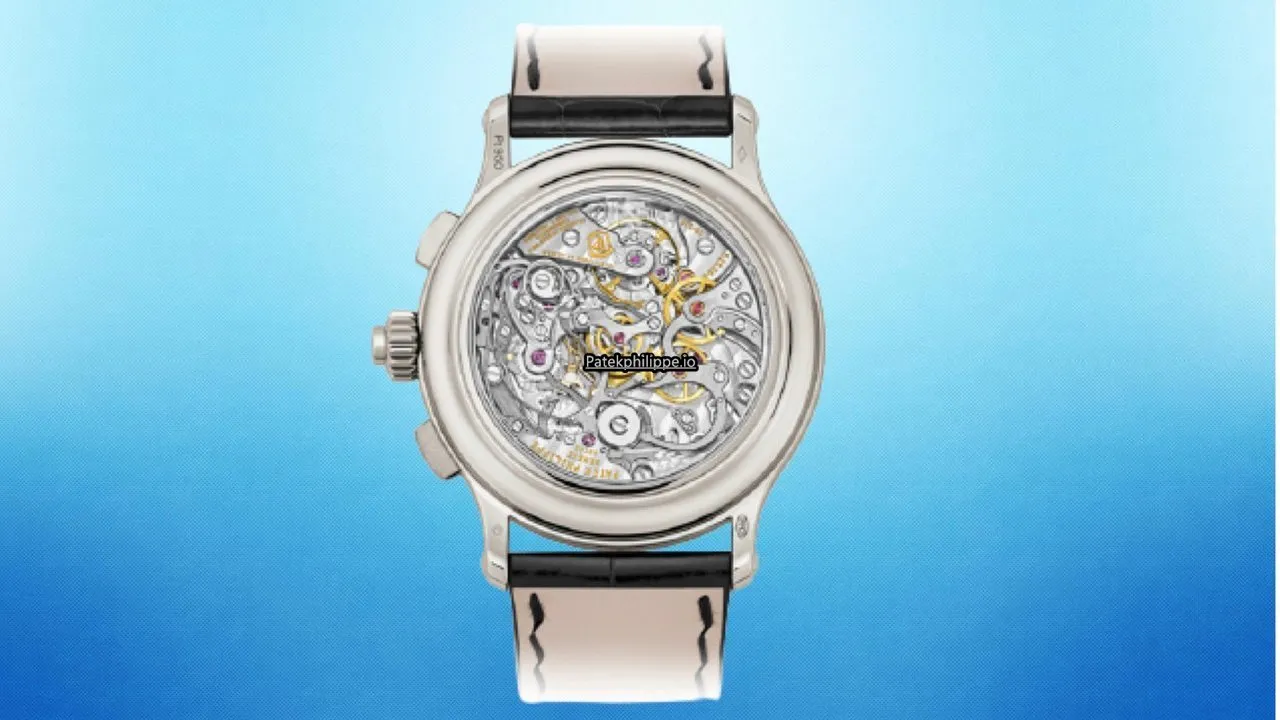 Alternative view of Patek Philippe Grand Complications 5370p-001 41MM Platinum Case Manual Winding