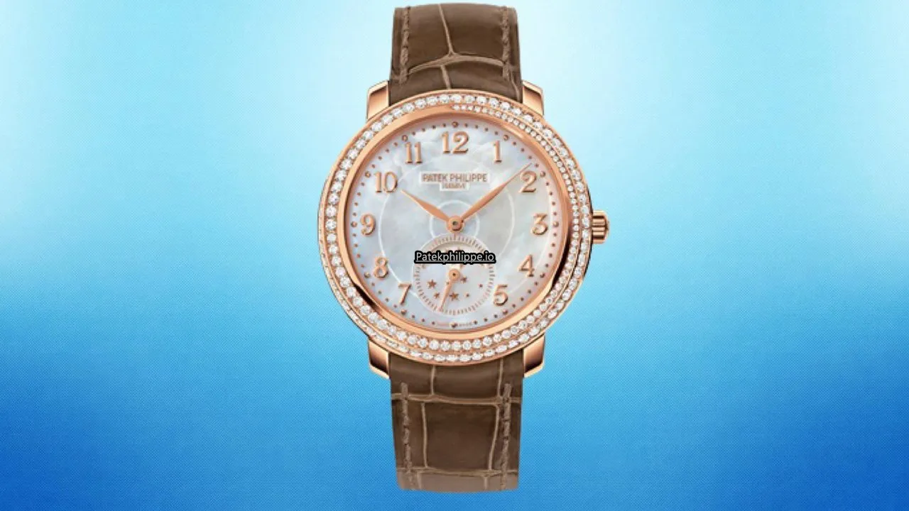 Patek Philippe Complications 4968r-001 Rose Gold Case Manual Winding