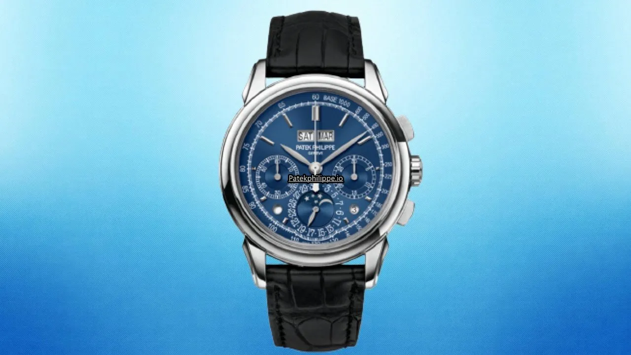 Patek Philippe Perpetual Calendar 5270g-014 41MM White Gold Case Manual Winding