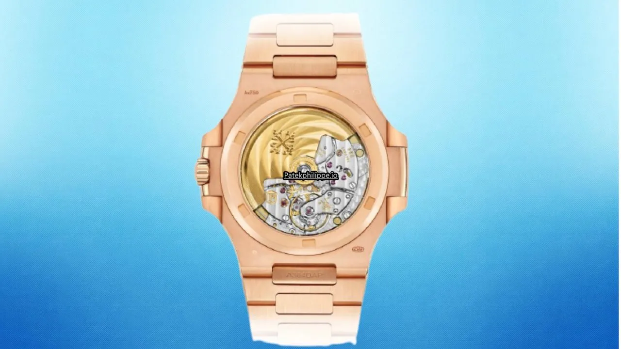 Alternative view of Patek Philippe Nautilus 5711/1r-001 40MM Rose Gold Case Automatic