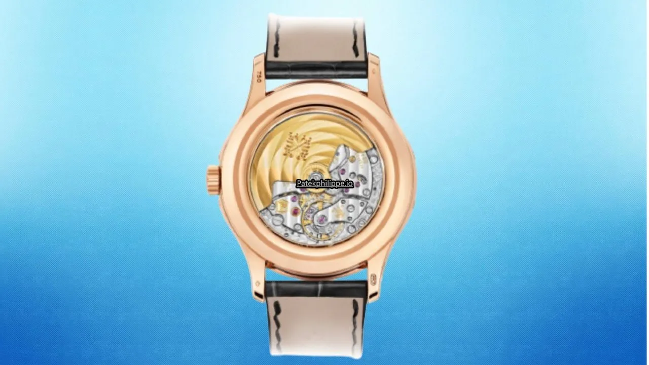 Alternative view of Patek Philippe Annual Calendar 5205r-010 40MM Rose Gold Case Automatic