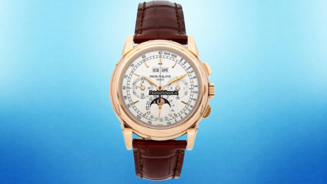 Patek Philippe Perpetual Calendar 5970r-001 40MM Rose Gold Case Manual Winding