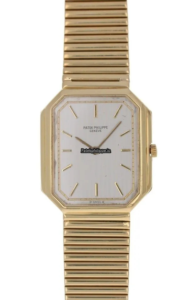 Alternative view of Patek Philippe Gondolo 3853 30x33MM Yellow Gold Case Quartz