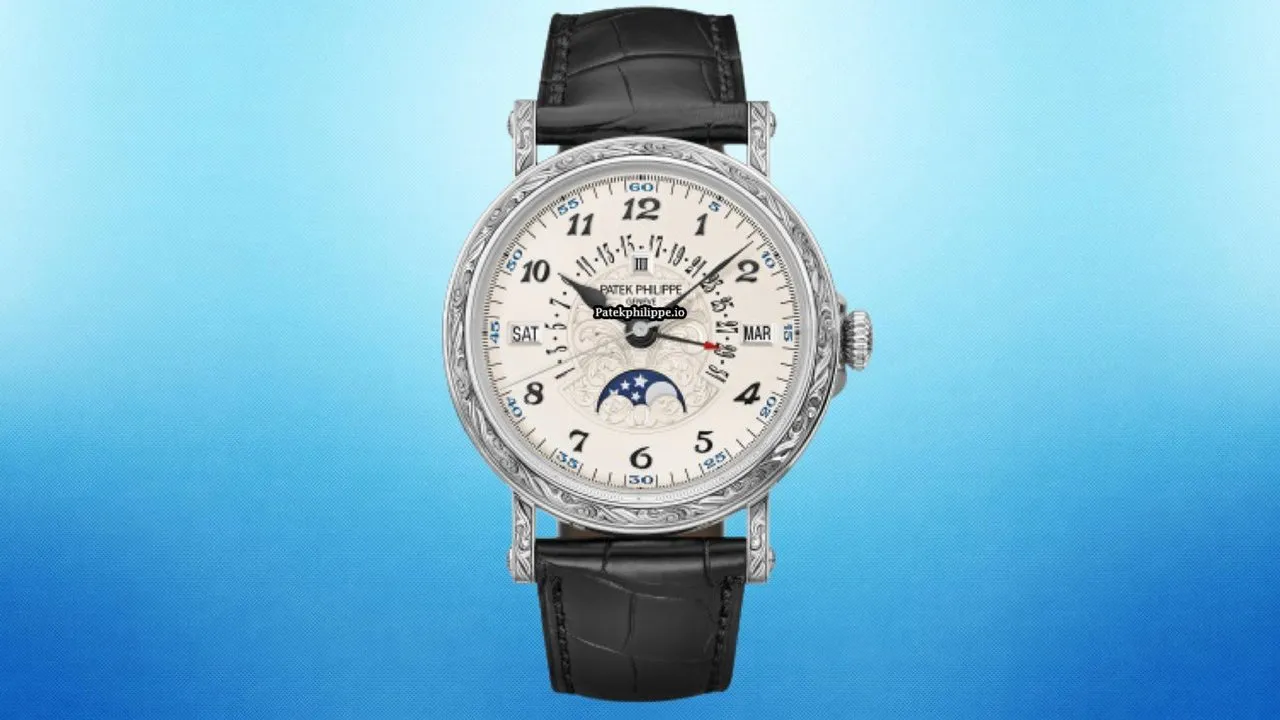 Patek Philippe Perpetual Calendar 5160/500g-001 38MM White Gold Case Automatic