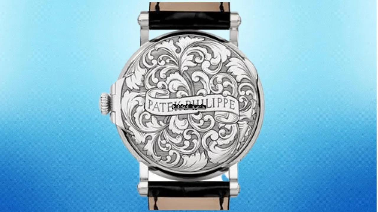 Alternative view of Patek Philippe Perpetual Calendar 5160/500g-001 38MM White Gold Case Automatic