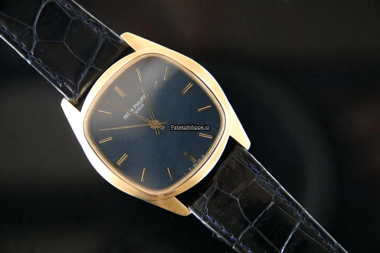 Alternative view of Patek Philippe Golden Ellipse 3585 35MM Yellow Gold Case Automatic