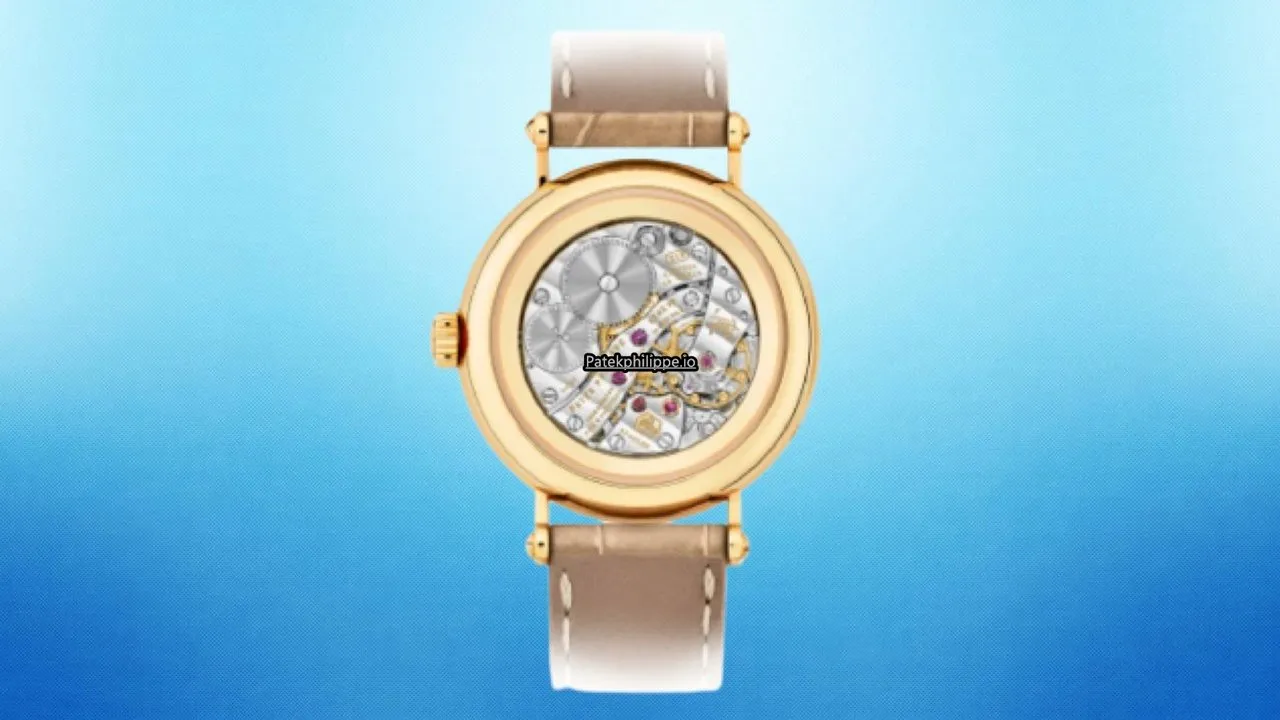 Alternative view of Patek Philippe Complications 7121j-001 33MM Yellow Gold Case Manual Winding