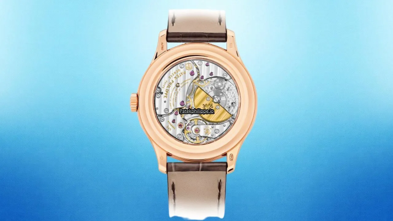 Alternative view of Patek Philippe Perpetual Calendar 5327r-001 39MM Rose Gold Case Automatic