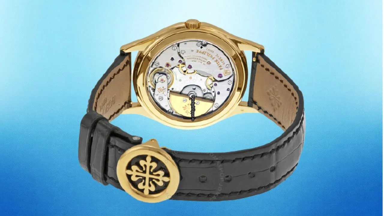 Alternative view of Patek Philippe Perpetual Calendar 5140j-001 37.2MM Yellow Gold Case Automatic