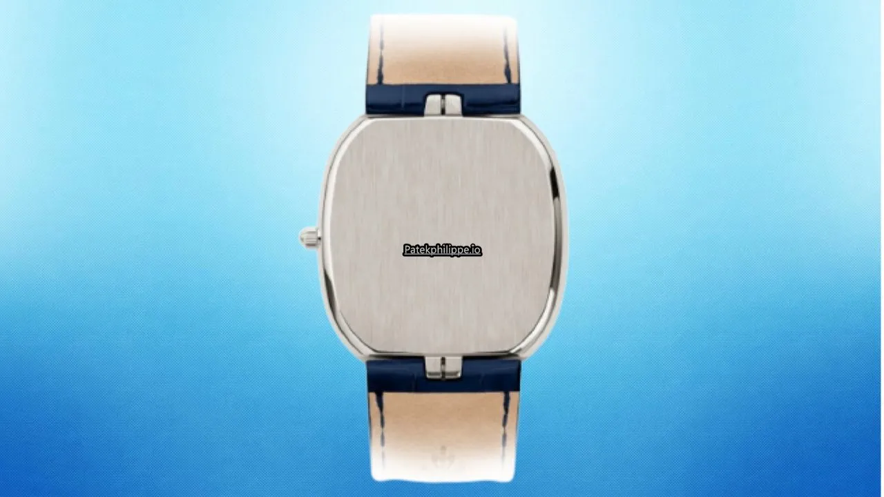 Alternative view of Patek Philippe Golden Ellipse 5738p-001 34.5x39.5MM Platinum Case Automatic
