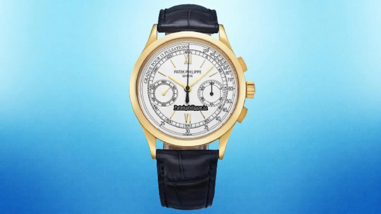Patek Philippe Chronograph 5170j-001 39MM Yellow Gold Case Manual Winding