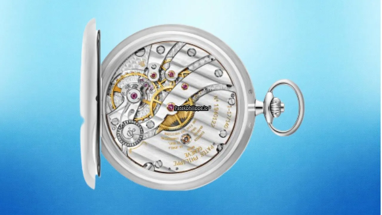 Alternative view of Patek Philippe 980g-001 48MM White Gold Case