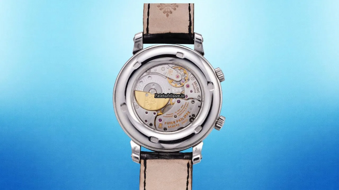 Alternative view of Patek Philippe Celestial 5102g-001 White Gold Case Automatic