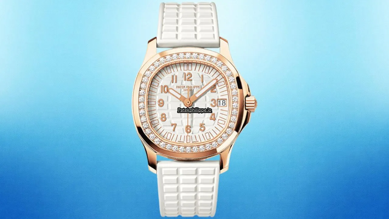 Patek Philippe Aquanaut 5068r-010 35.6MM Rose Gold Case Automatic