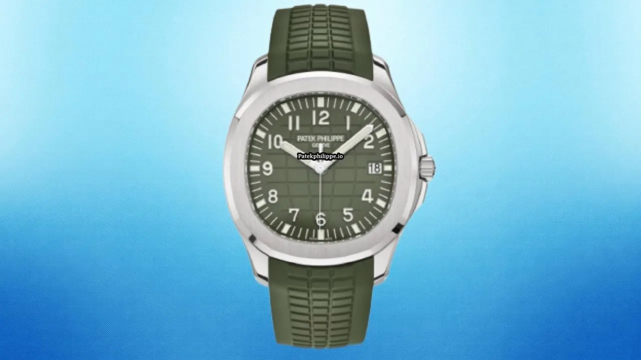 Patek Philippe Aquanaut 5168g-010 42.2MM White Gold Case Automatic