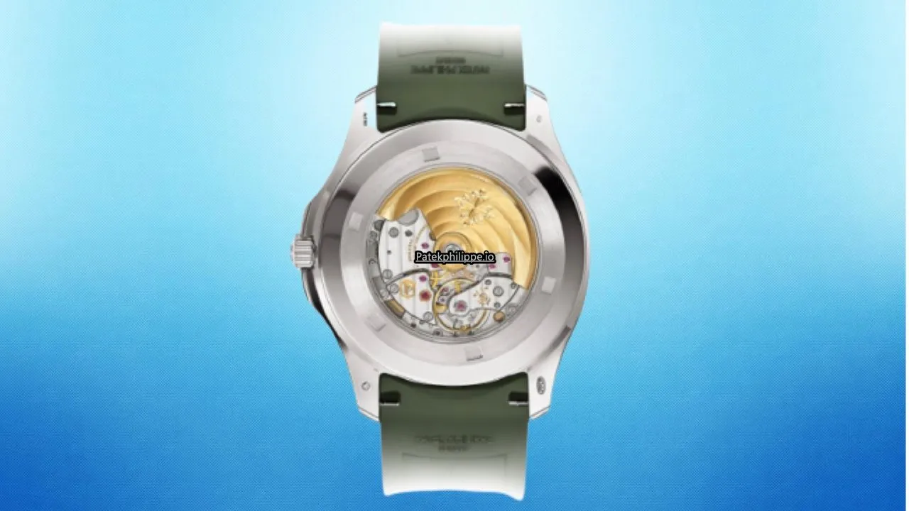 Alternative view of Patek Philippe Aquanaut 5168g-010 42.2MM White Gold Case Automatic