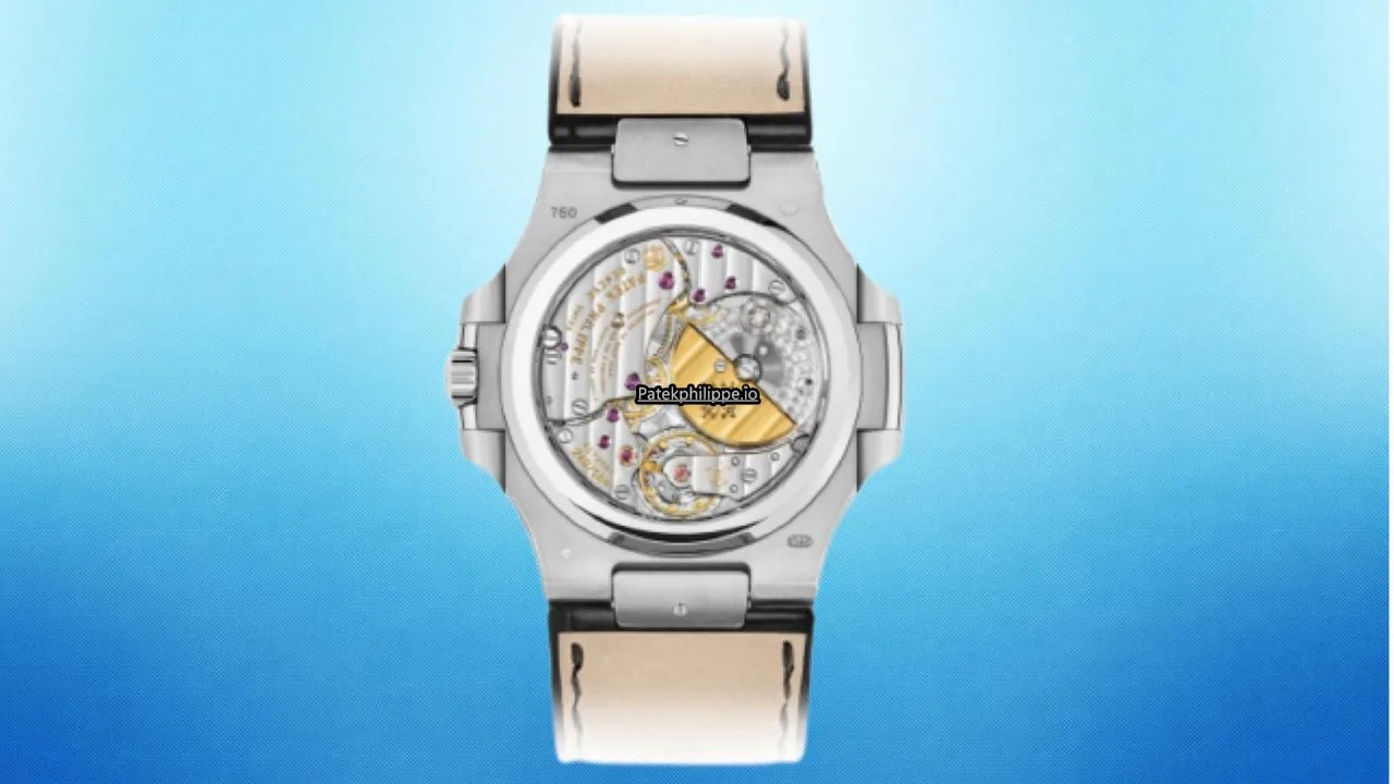Alternative view of Patek Philippe Nautilus 5712g-001 40x38MM White Gold Case Automatic