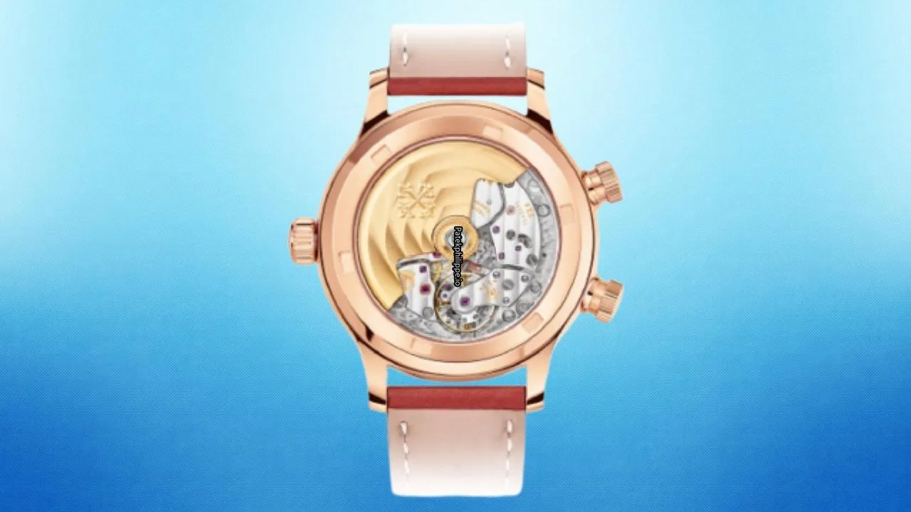 Alternative view of Patek Philippe Travel Time 7234r-001 37.5MM Rose Gold Case Automatic