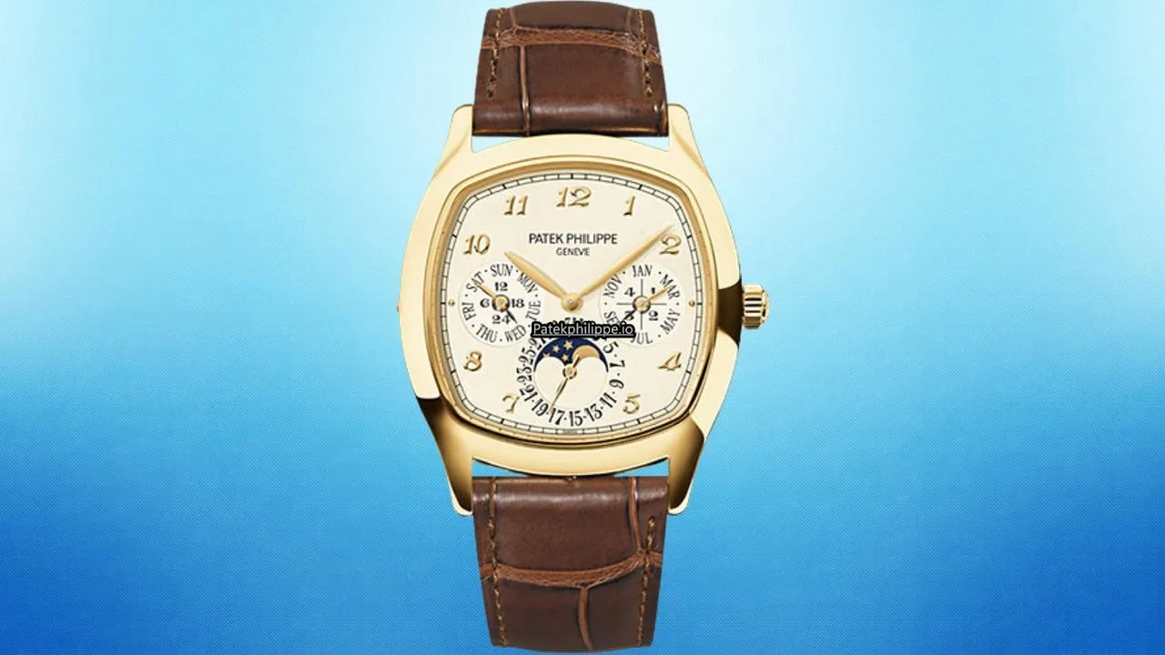 Patek Philippe Perpetual Calendar 5940j-001 37x44.6MM Yellow Gold Case Automatic