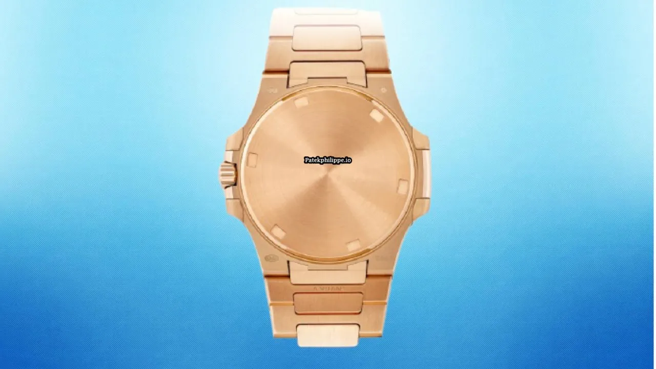 Alternative view of Patek Philippe Nautilus 7010/1r-011 32MM Rose Gold Case Quartz