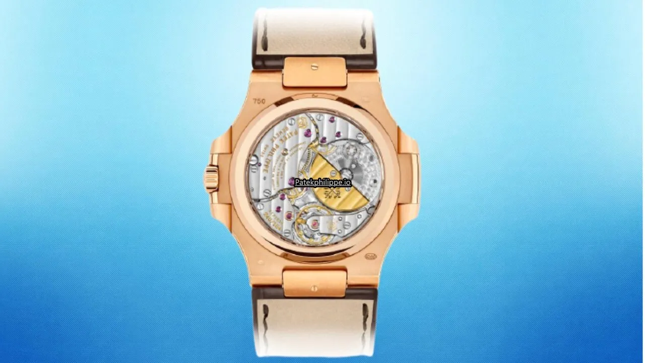 Alternative view of Patek Philippe Nautilus 5712r-001 40x38MM Rose Gold Case Automatic