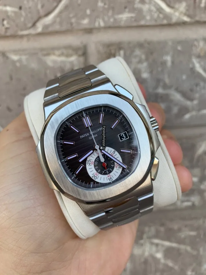 Alternative view of Patek Philippe Nautilus 5980/1a-014 40.5MM Steel Case Automatic