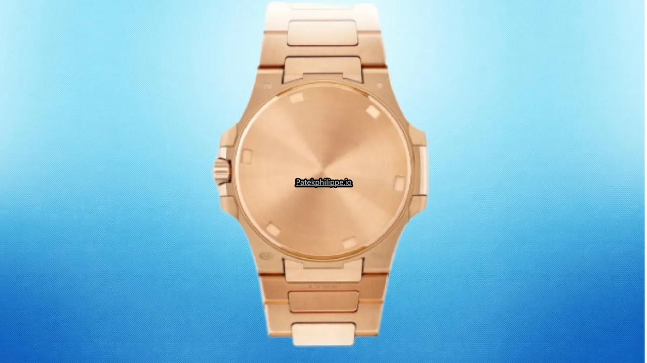 Alternative view of Patek Philippe Nautilus 7010/1r-012 32MM Rose Gold Case Quartz