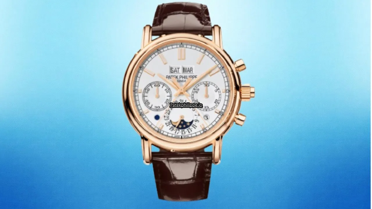 Patek Philippe Perpetual Calendar 5204r-001 40MM Rose Gold Case Manual Winding
