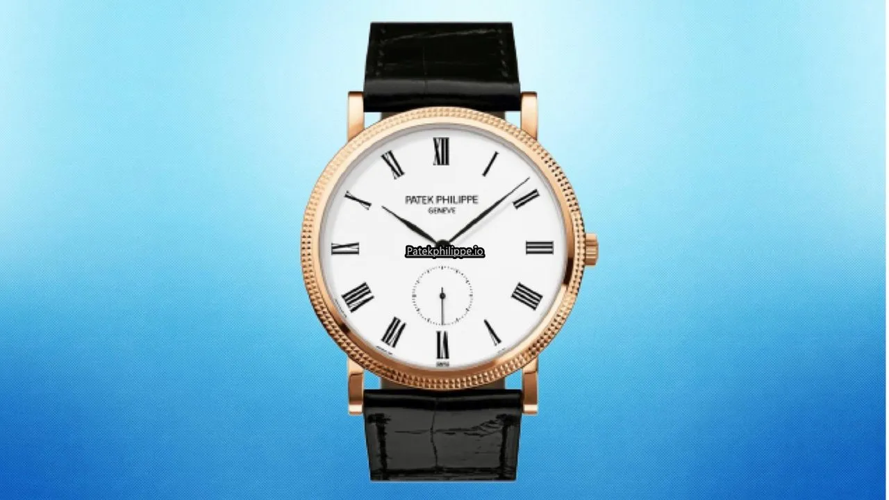 Patek Philippe Calatrava 5119r-001 36MM Rose Gold Case Manual Winding