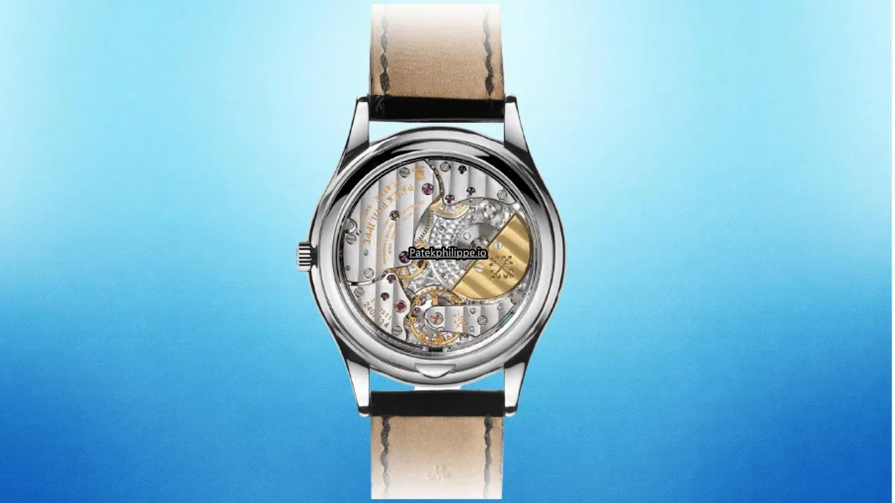 Alternative view of Patek Philippe Perpetual Calendar 5140p-017 37.2MM Platinum Case Automatic