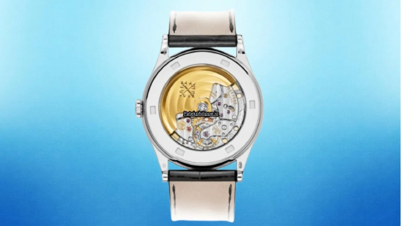 Alternative view of Patek Philippe Calatrava 5297g-001 38MM White Gold Case Automatic