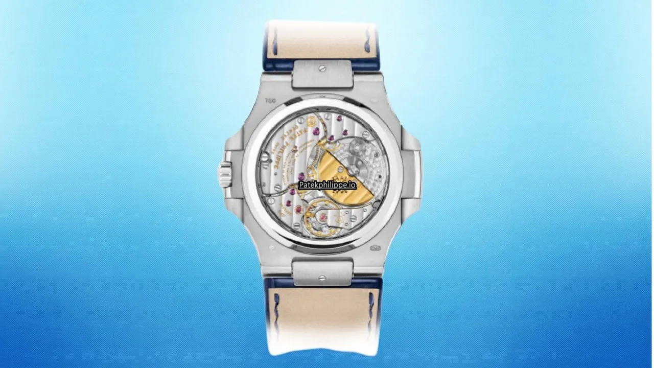 Alternative view of Patek Philippe Nautilus 5724g-001 40MM White Gold Case Automatic