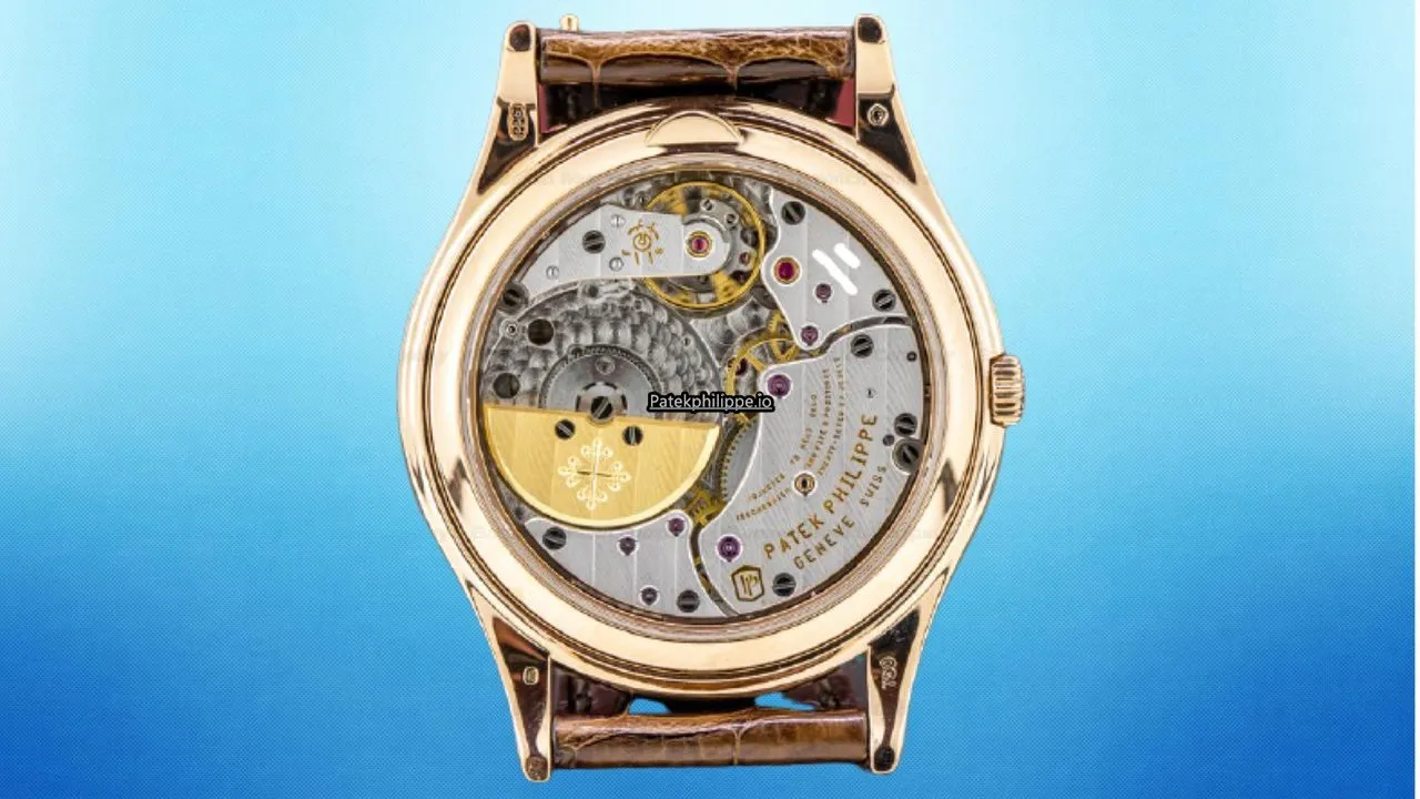 Alternative view of Patek Philippe Perpetual Calendar 5140r-001 37.2MM Rose Gold Case Automatic