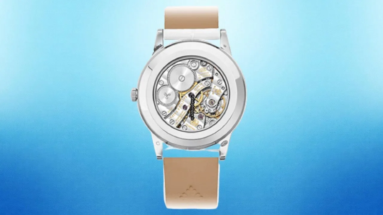 Alternative view of Patek Philippe Calatrava 7122-200g 33MM White Gold Case Manual Winding