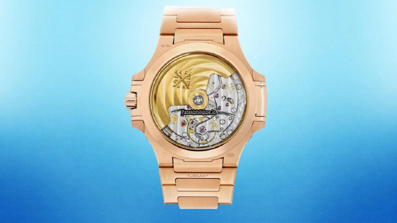 Alternative view of Patek Philippe Nautilus 7118/1200r-010 35.2MM Rose Gold Case Automatic