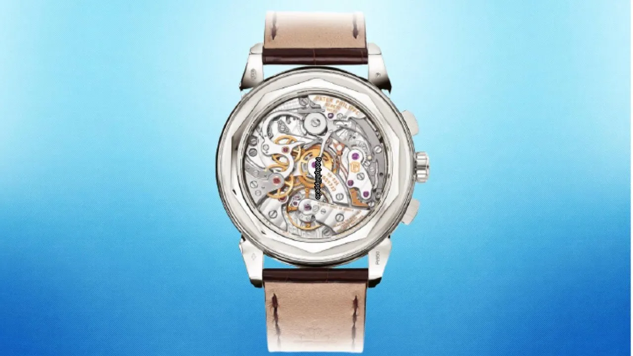 Alternative view of Patek Philippe Perpetual Calendar 5270p-001 Platinum Case Manual Winding