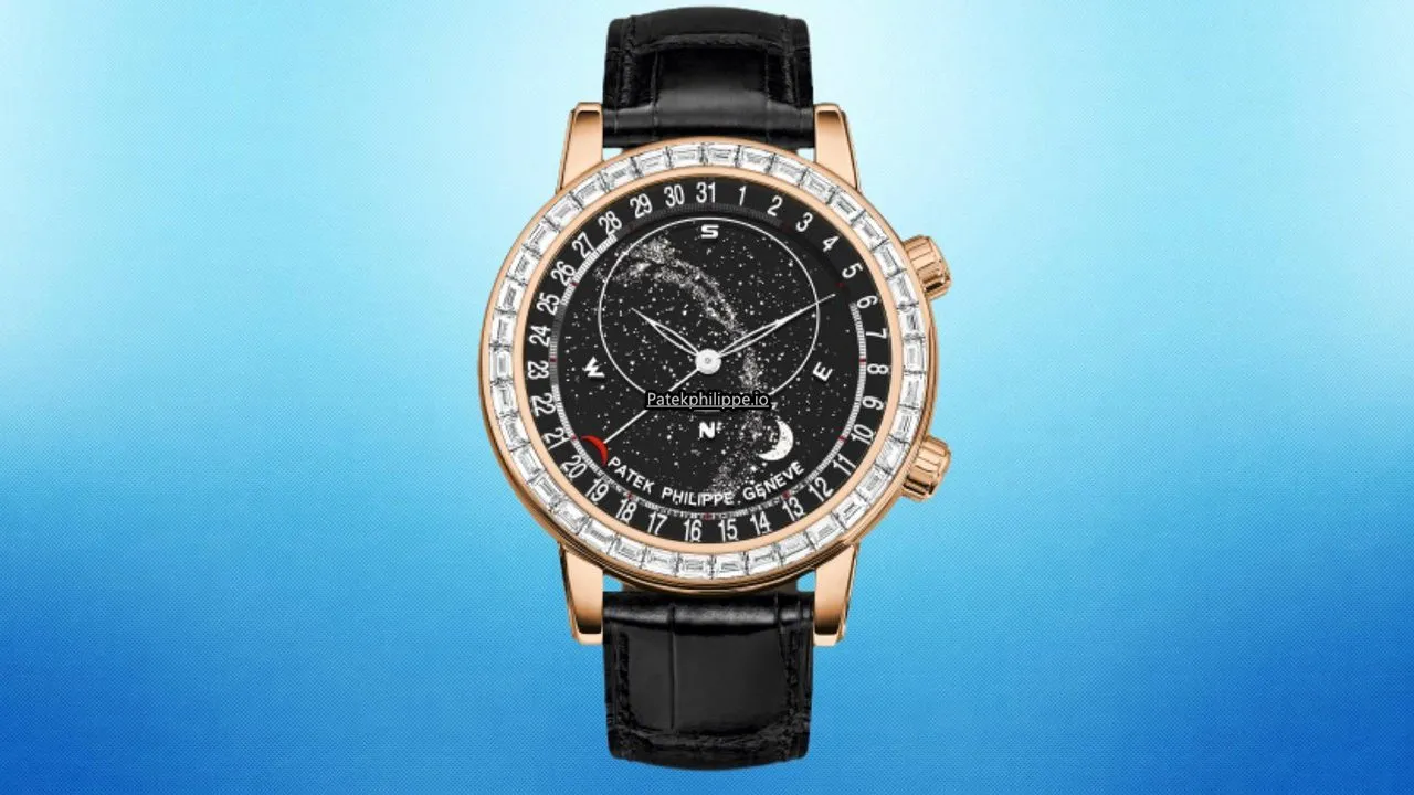 Patek Philippe Celestial 6104r-001 44MM Rose Gold Case Automatic