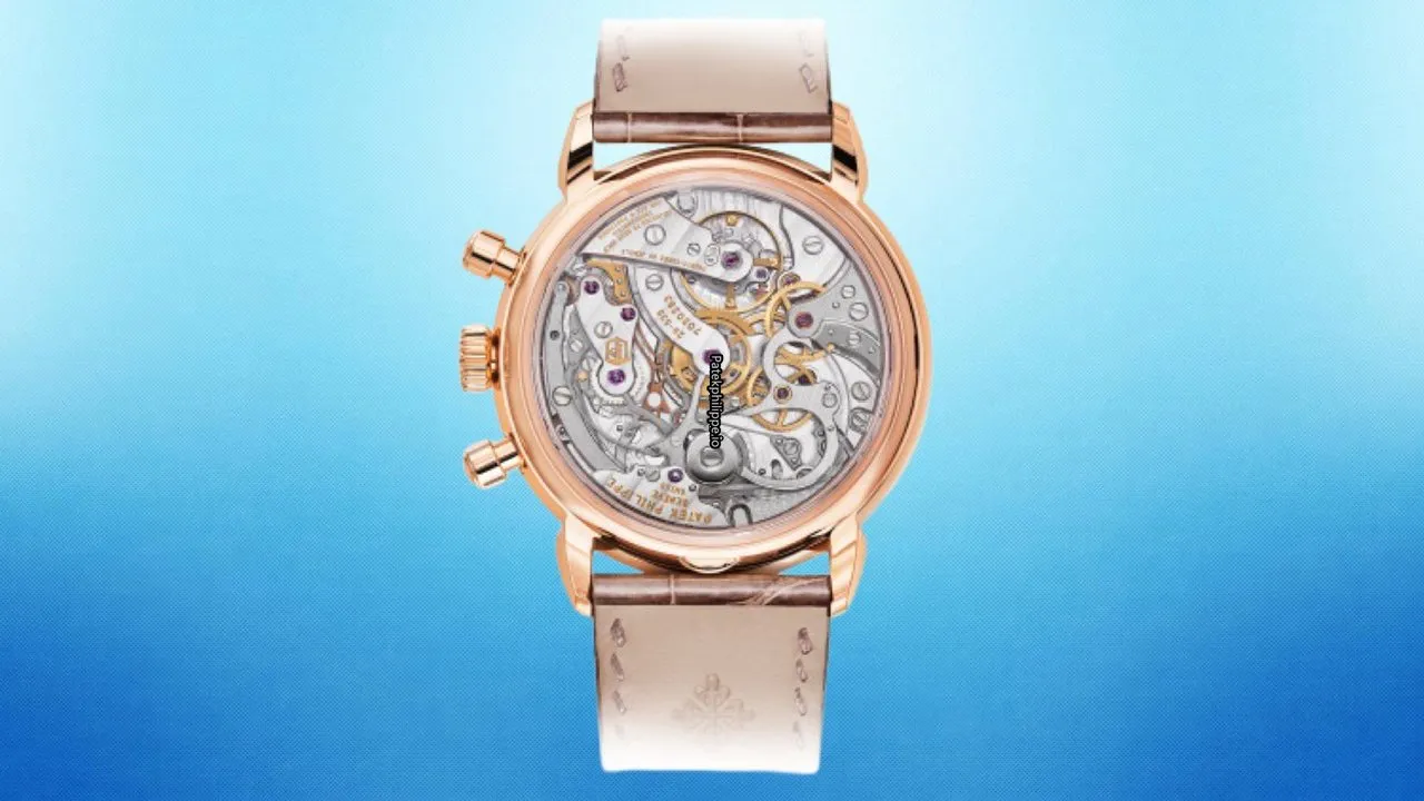 Alternative view of Patek Philippe Chronograph 7150/250r-001 38MM Rose Gold Case Manual Winding