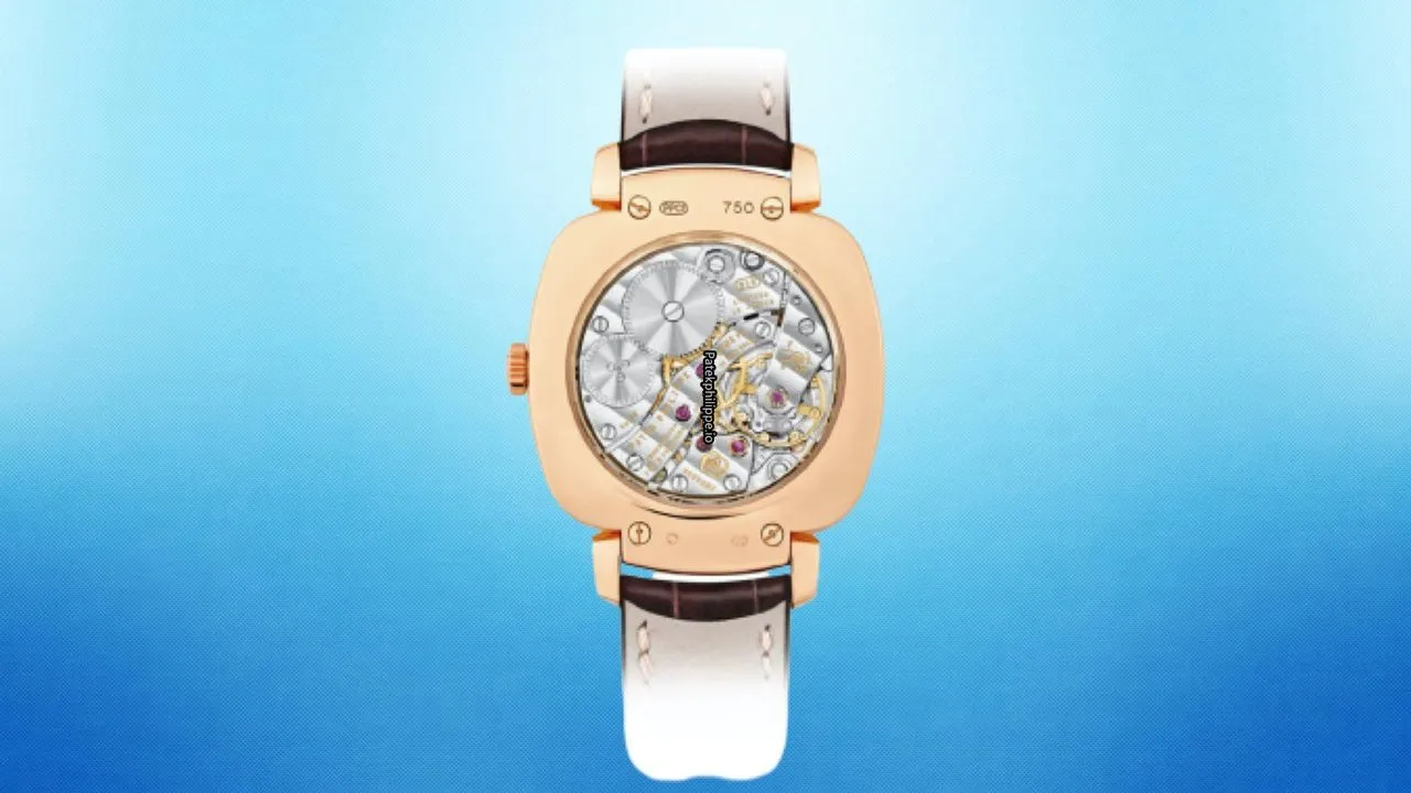 Alternative view of Patek Philippe Gondolo 7041r-001 30MM Rose Gold Case Manual Winding