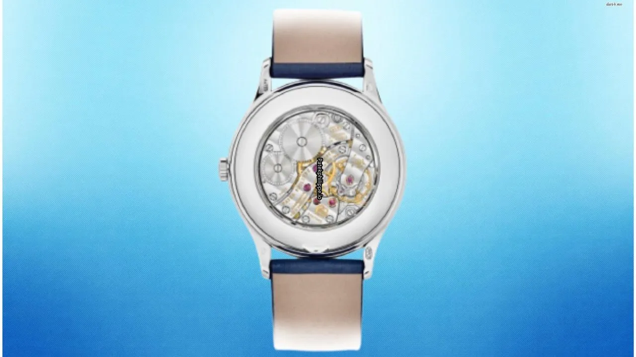 Alternative view of Patek Philippe Calatrava 4897/300g-001 33MM White Gold Case Manual Winding