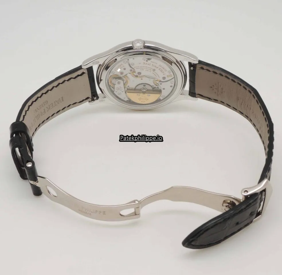 Alternative view of Patek Philippe Perpetual Calendar 5140g 37.2MM White Gold Case Automatic