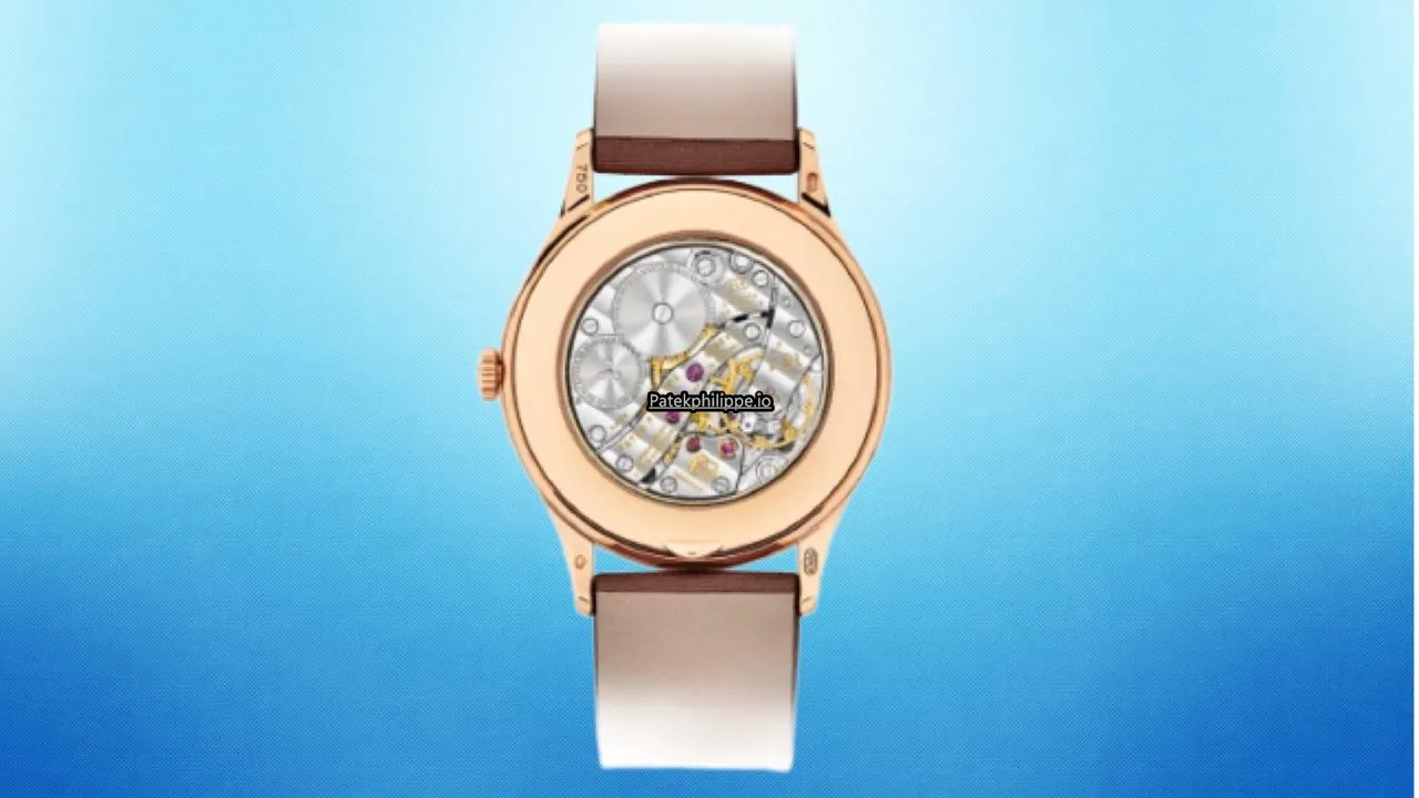 Alternative view of Patek Philippe Calatrava 4897r-001 33MM Rose Gold Case Manual Winding